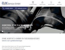 Tablet Screenshot of emkservice.de